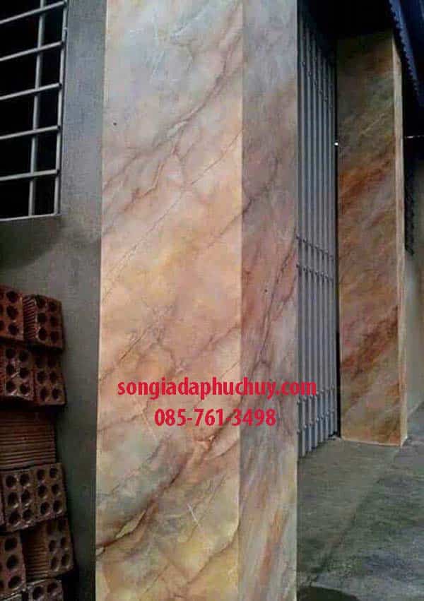 cột giả vân đá đẹp