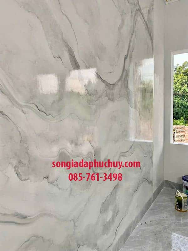 sơn giả đá marble