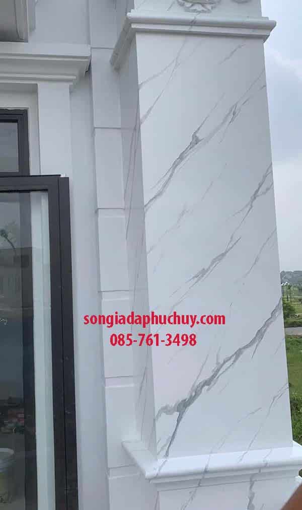 giả vân đá trắng xám