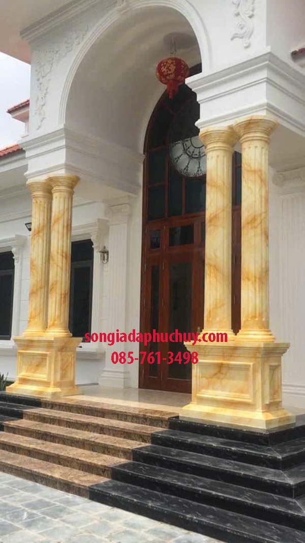 sơn giả đá ngoài trời
