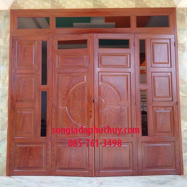 cửa nhà sơn giả vân gỗ