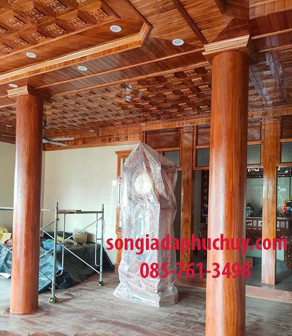 mẫu trần giả vân gỗ đẹp