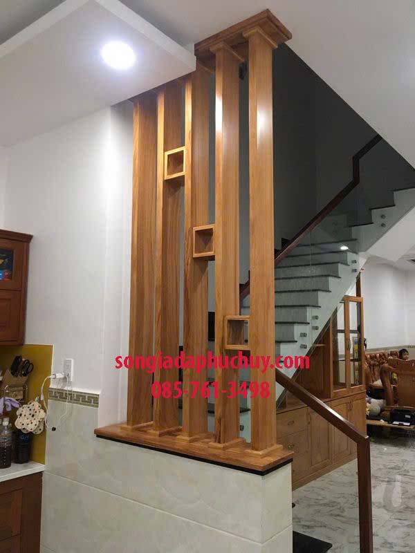 vẽ giả vân gỗ vách ngăn