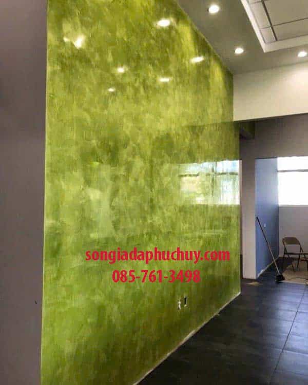tường sơn giả hiệu ứng cẩm thạch