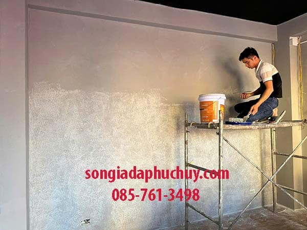 thợ sơn hiệu ứng giỏi