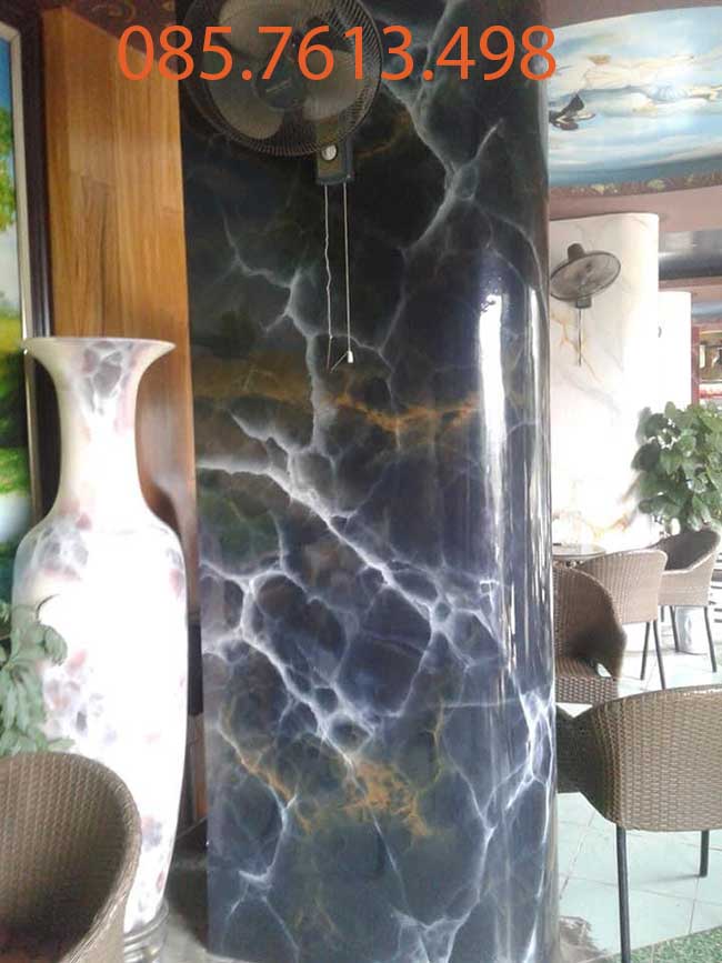 sơn giả đá màu đen