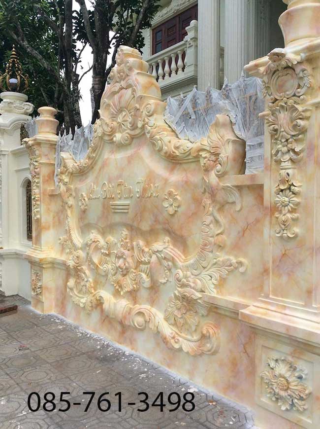 sơn giả đá 3d ngoài trời