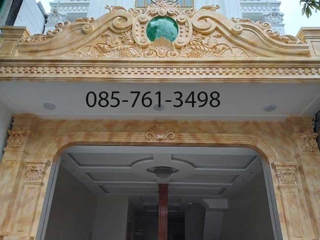 giả đá cẩm thạch vàng nhạt