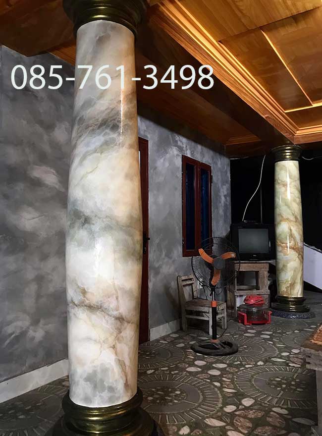 sơn giả đá 3d nội thất