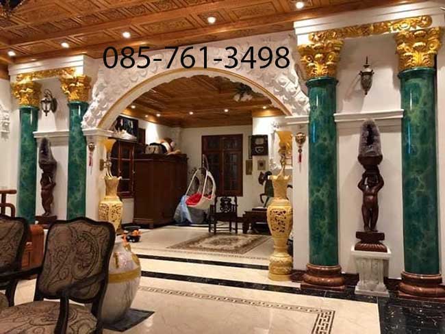 giả đá xanh ngọc nội thất