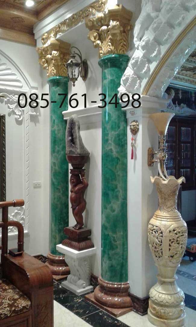 cột xanh ngọc giả đá