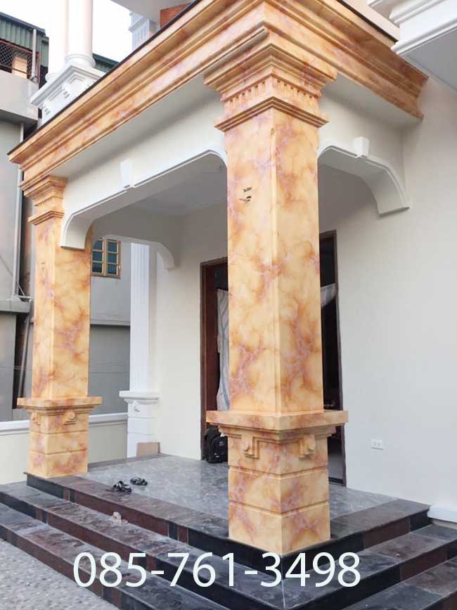mẫu mặt tiền giả đá