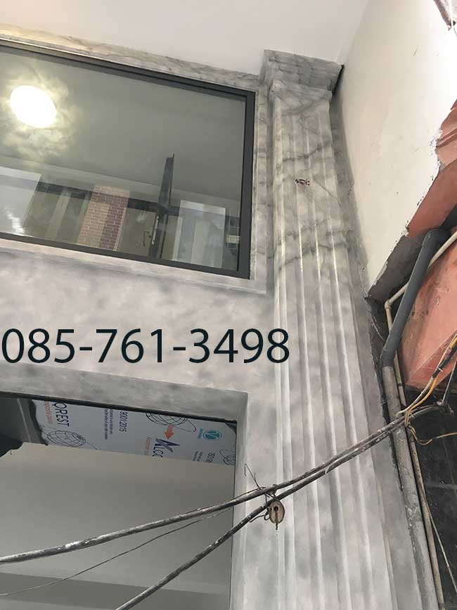 cột giả đá xám