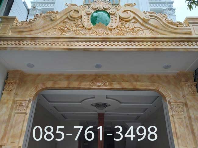 mặt tiền giả đá