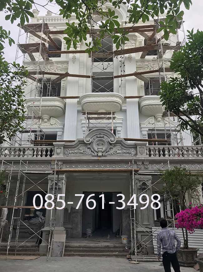 sơn giả đá biệt thự