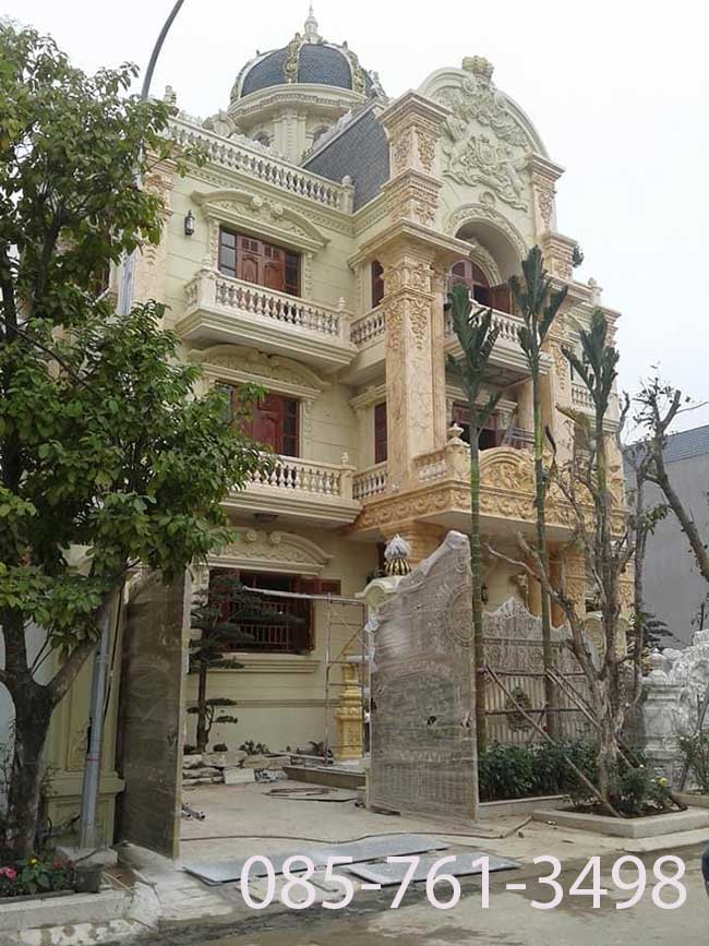 mặt tiền giả đá đẹp