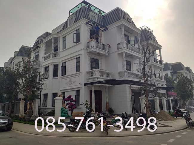 thi công cột giả đá