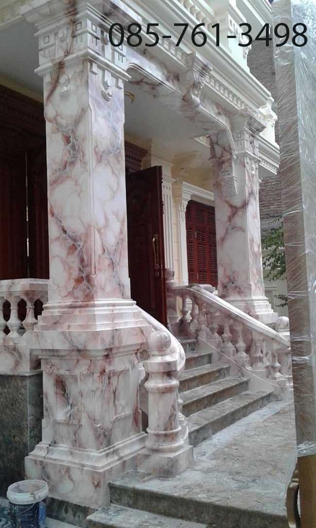 giả đá 3d trụ vuông