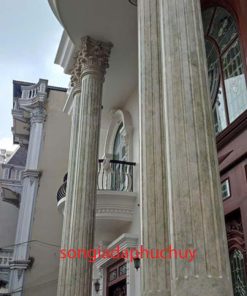 Sơn Giả Đá Mặt Tiền | Thi Công/ Mẫu Tường- Cột Ngoài Trời Sơn Giả Vân Đá Đẹp