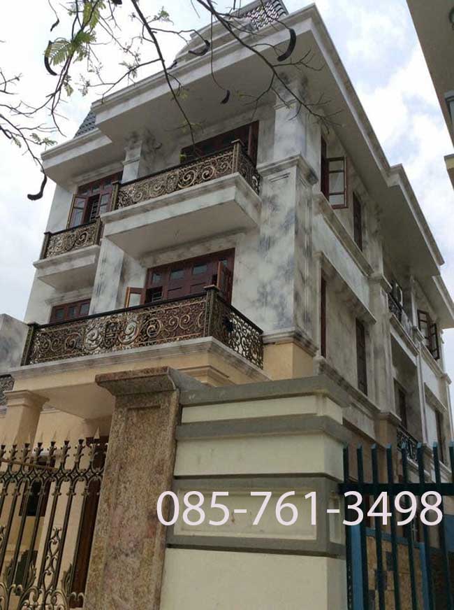 biệt thự sơn giả đá