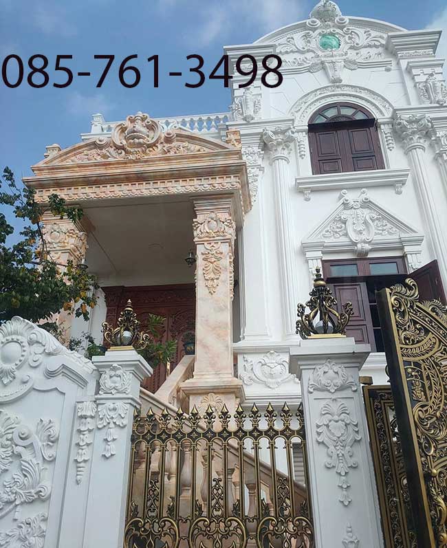 đá mặt tiền sơn giả