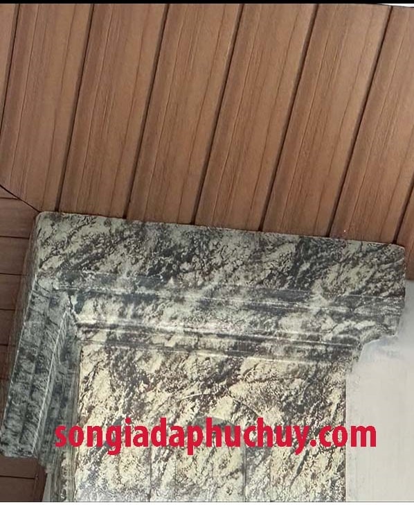 sơn đá hoa cương trang trí cho cột