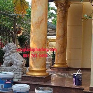 5 Bước+ Sơn Giả Đá Quy Trình Thi Công Đúng Chuẩn – Bền Đẹp