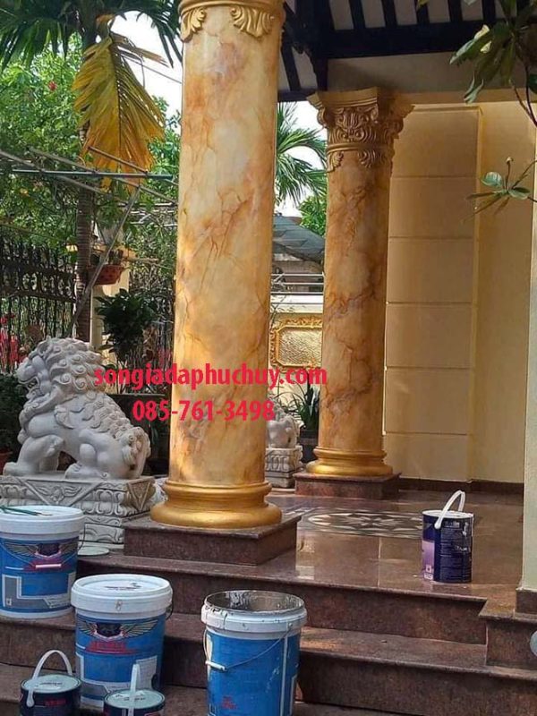 5 Bước+ Sơn Giả Đá Quy Trình Thi Công Đúng Chuẩn – Bền Đẹp