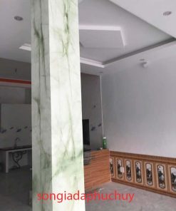 Sơn + Mẫu Giả Đá Marble Cột Vuông Trong Nhà & Ngoài Trời