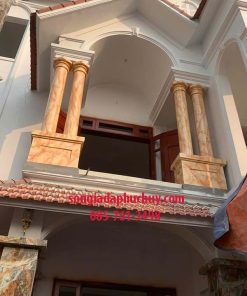 Cột Tròn Sơn Giả Đá- Thi Công/ Mẫu Cột Tròn Giả Đá Đẹp Nhất