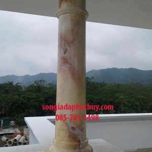 Sơn giả đá 3D mặt tiền đẹp như đá thật – Bền màu, nổi bật