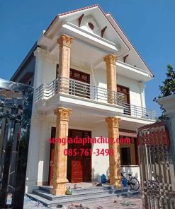 [Sơn giả đá cẩm thạch mặt tiền] - TOP 10 Công Trình Đẹp