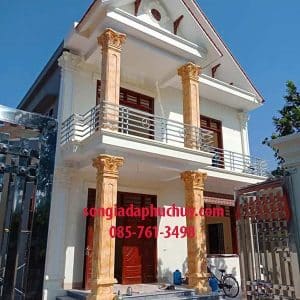 [Sơn giả đá cẩm thạch mặt tiền] - TOP 10 Công Trình Đẹp