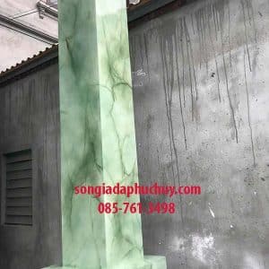 [Sơn giả đá cẩm thạch màu xanh] – Bảng giá & thi công 24/7