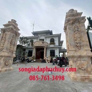 Sơn Giả Đá Trụ Cổng – Bền Màu – Giá Tốt 0857613498