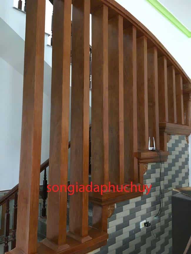 cột giả gỗ nội thất