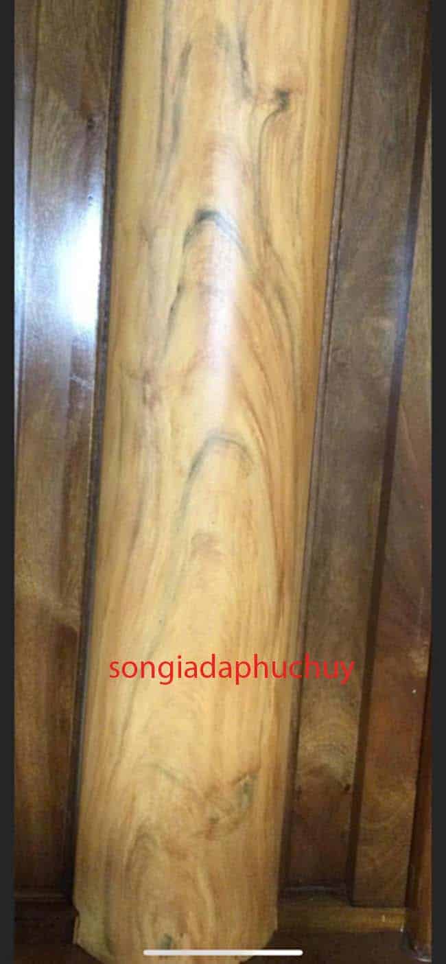 sơn giả vân gỗ cột bê tông