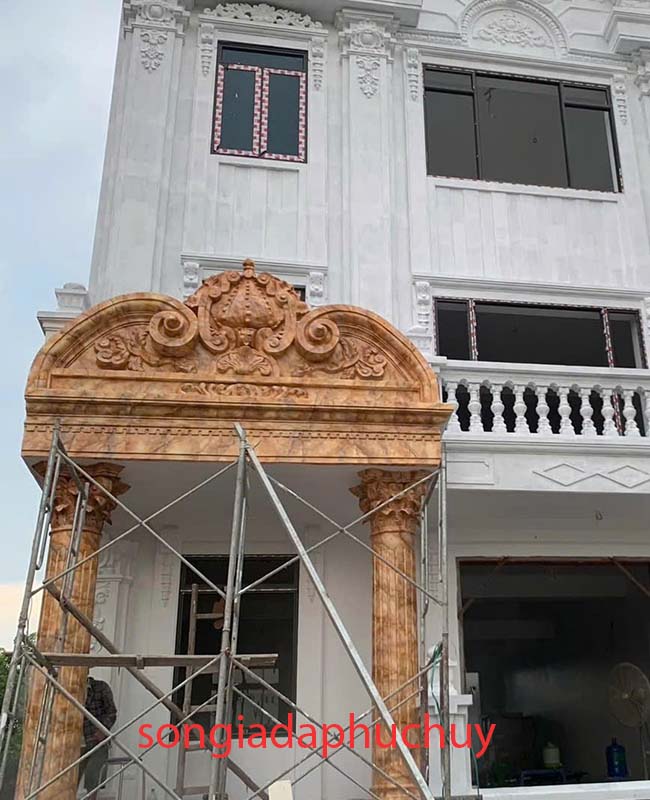 sơn đá cẩm thạch ngoài trời