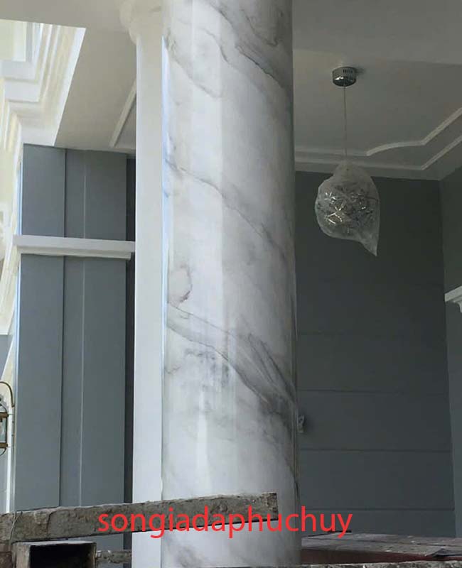 giả đá vân mây xám trắng