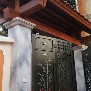 Mái Cổng Sơn Giả Gỗ- Điều Kiện, Vật Liệu Và Lưu Ý Ngoài Trời