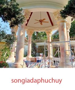 [5+] Mẫu Cột Sơn Giả Vân Đá Đẹp Cho Cột Tròn & Cột Vuông