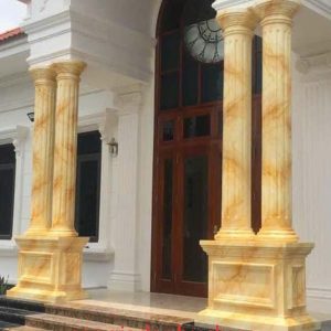 Mẫu Cột Tròn Sơn Giả Vân Đá Đẹp – Hiệu Ứng 360°