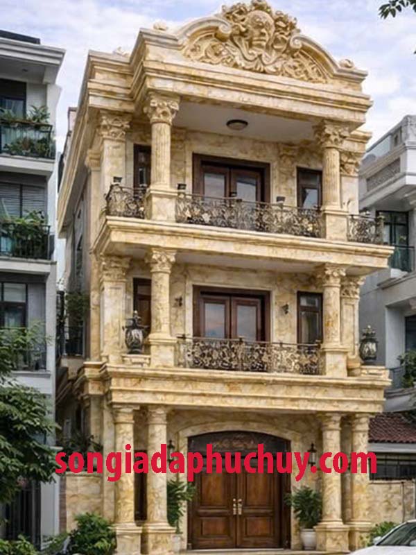 mẫu vân đá hoa cương cho ngôi nhà thêm hầm hố