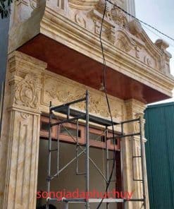 Thi Công Sơn Giả Đá 3D Cột Vuông - Mẫu Cột Đẹp Nhất Nội & Ngoại Thất