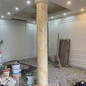 Sơn Giả Đá 3D Trong Nhà – Mẫu Cột / Tường 3D Đẹp Cho Nội Thất