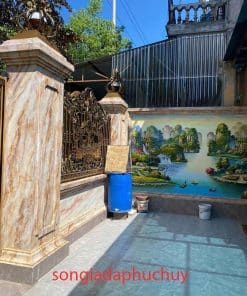 Sơn Giả Đá Cẩm Thạch Cột Vuông – Bền Đến 10 năm