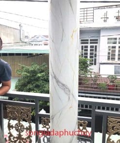 Sơn Giả Đá Cẩm Thạch Màu Xám Trắng – 6+ Mẫu Sang Nhẹ