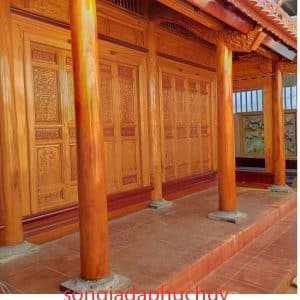 Sơn Giả Gỗ Tại Bình Phước – Thi Công/ Mẫu Cột Giả Gỗ Đẹp