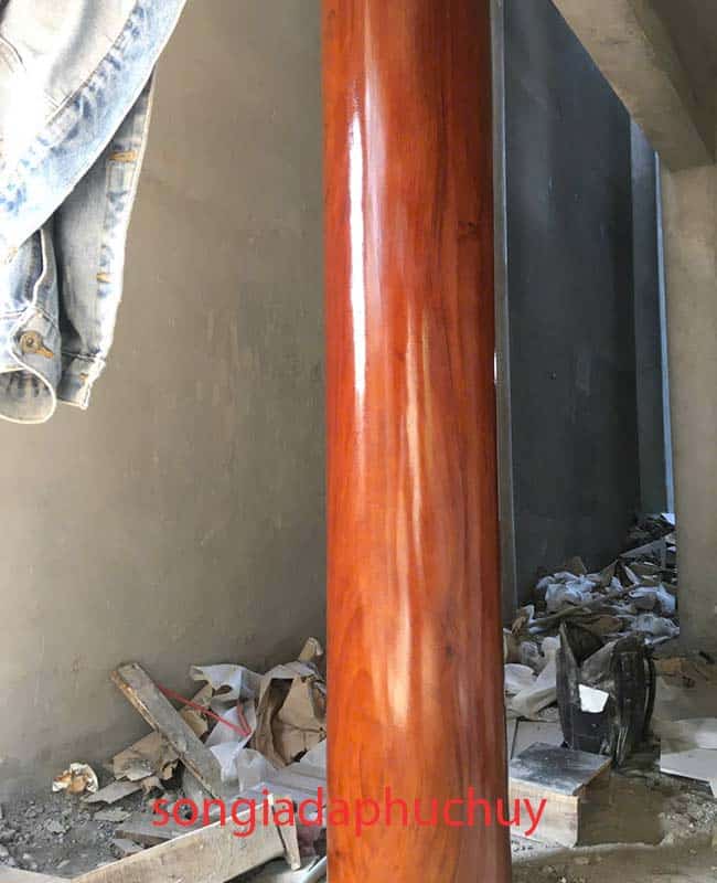 mẫu cột tròn giả gỗ đẹp tại Đà Nẵng