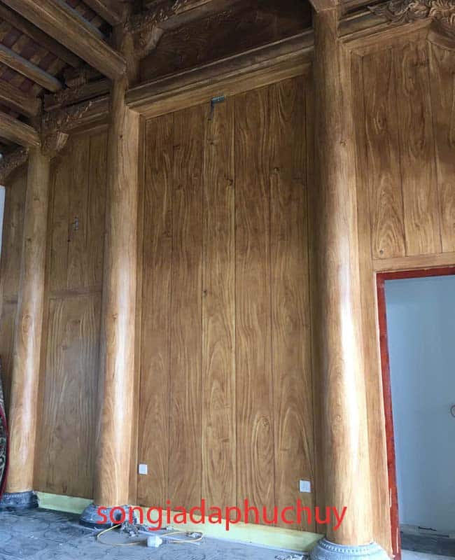 nhà thờ sơn giả vân gỗ tại Liên Chiểu